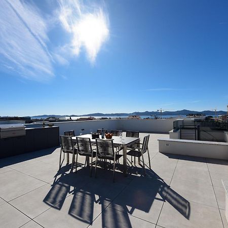 Fux Penthouse Whirlpool Meerblick Zadar Ngoại thất bức ảnh