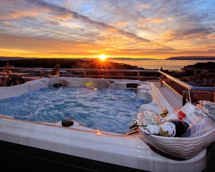 Fux Penthouse Whirlpool Meerblick Zadar Ngoại thất bức ảnh